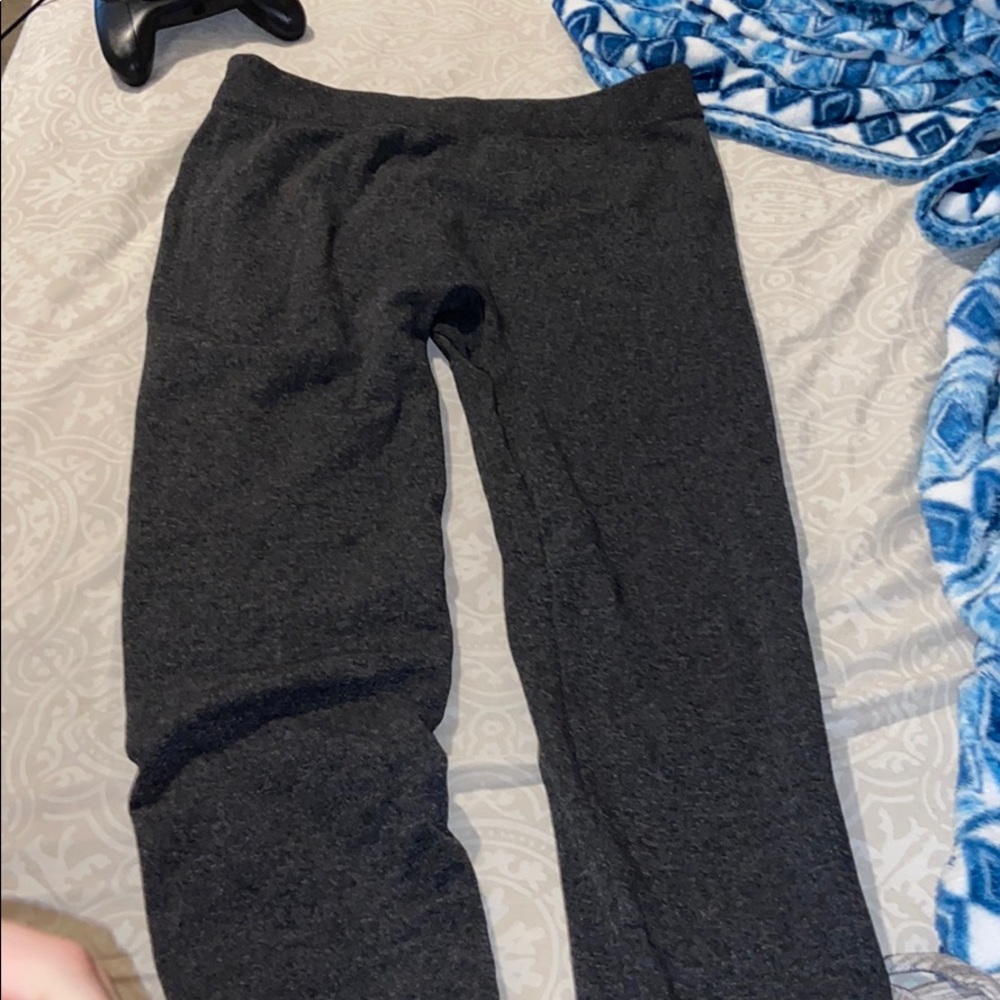 Dark gray tights